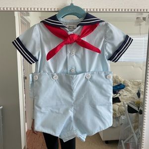 Boys 2T Custom Sailor Suit